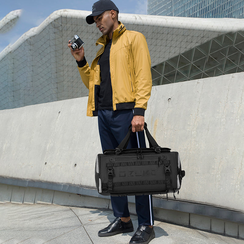 Ozuko 45L Waterproof Travel Backpack with Shoe Compartment