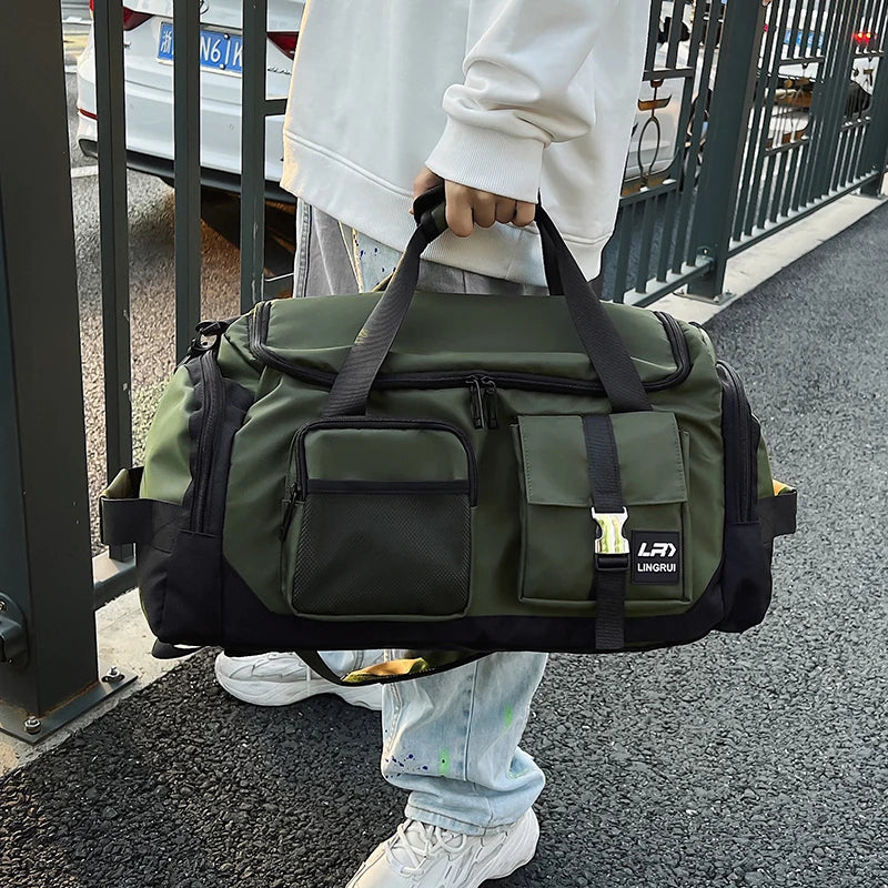 Military Style Multifunctional Backpack & Duffel Bag 55L