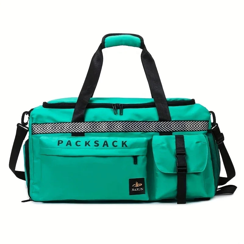 Packsack Travel Duffel Bag– Lightweight & Versatile with Shoe Compartment