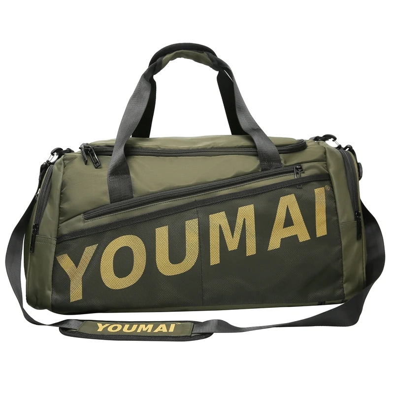 Youmai Large-Capacity Sports Bag with Shoe Compartment